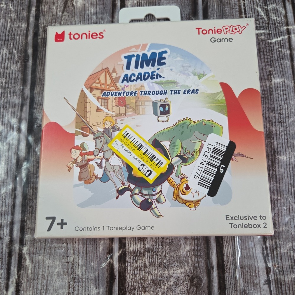 tonies Tonieplay Time Academy: Adventure Through the Eras Game NEW